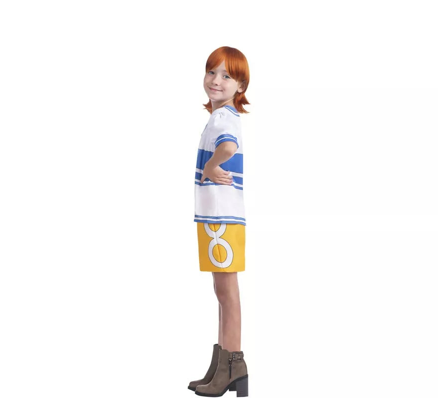 Translation missing: pt-PT.Disfraz de Nami de One Piece para niña