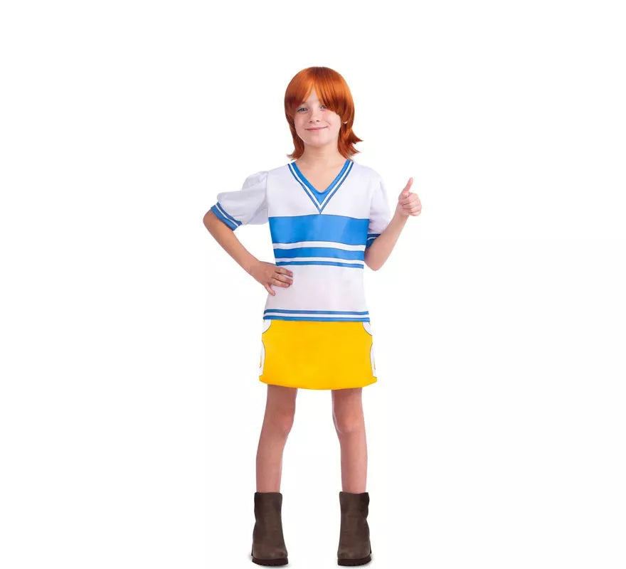 Translation missing: pt-PT.Disfraz de Nami de One Piece para niña