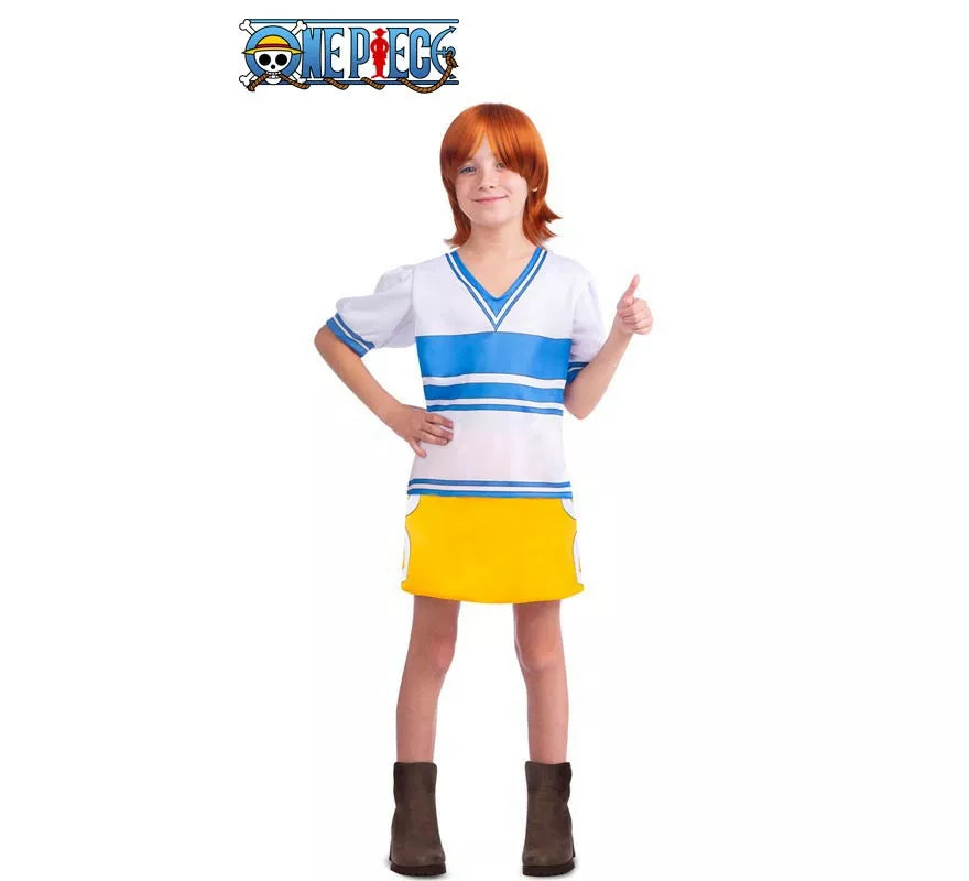 Translation missing: pt-PT.Disfraz de Nami de One Piece para niña