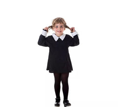 Fato de Menina Sinistra preto Clássico para menina