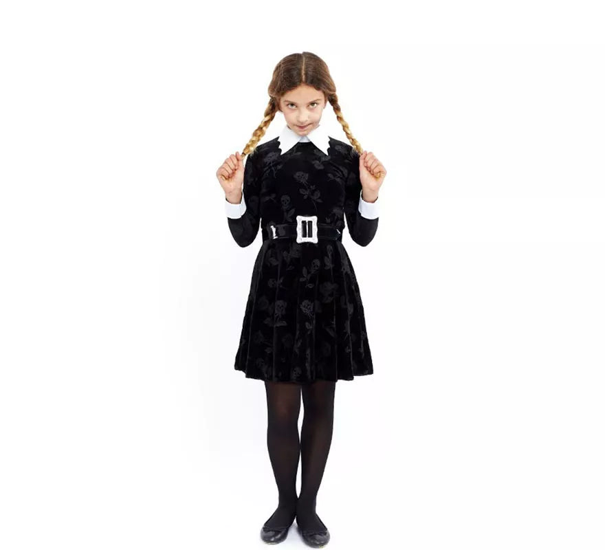 Translation missing: pt-PT.Disfraz de Niña Siniestra Clásico para niña y adolescente