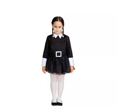 Fato de menina sinistra com saia para menina