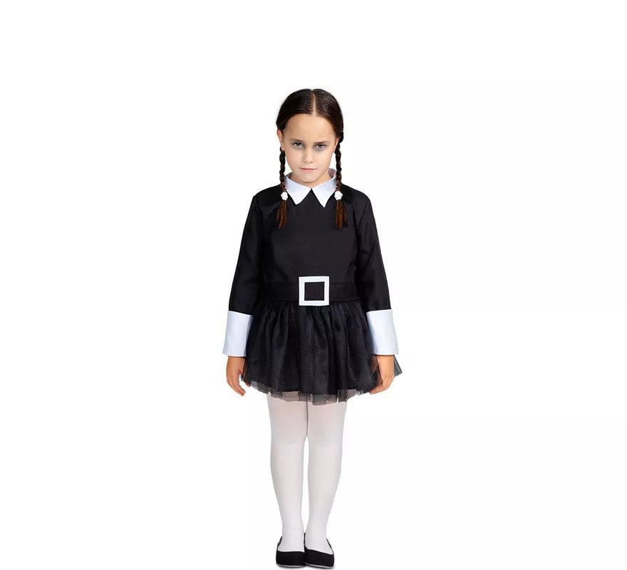 Translation missing: pt-PT.Disfraz de Niña Siniestra con falda para niña