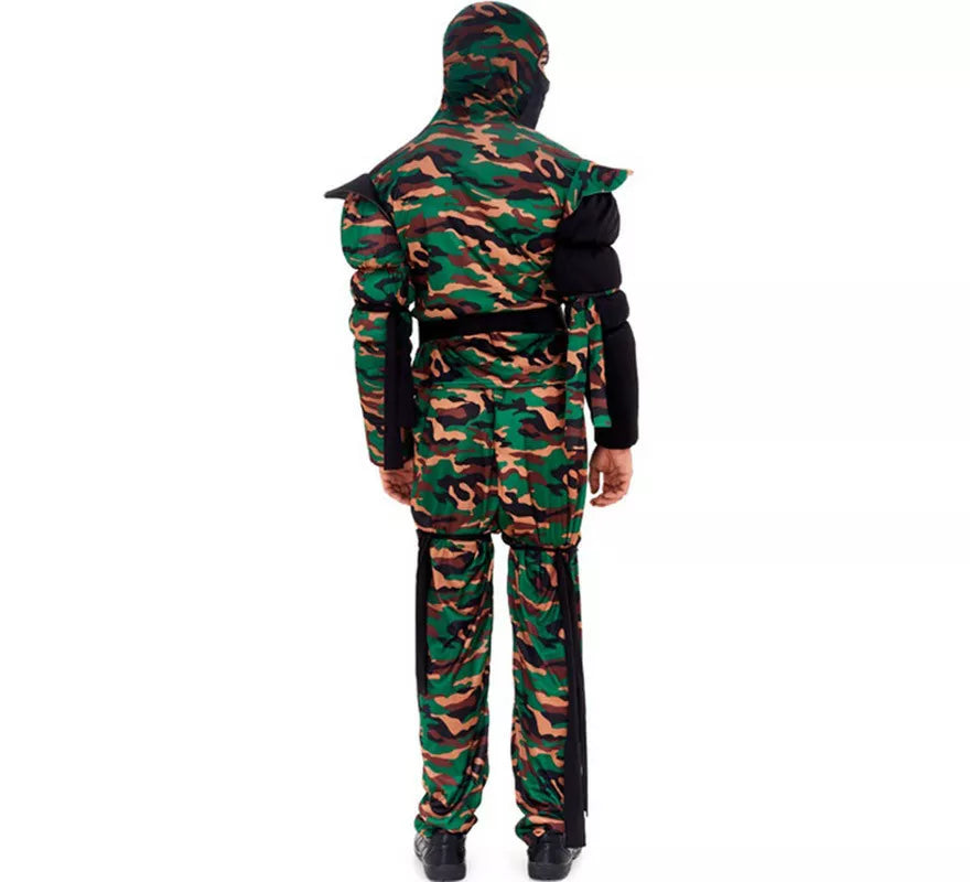 Translation missing: pt-PT.Disfraz de Ninja Comando Camuflaje para hombre