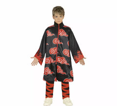 Fato de Ninja de Nuvens de Anime para Meninos
