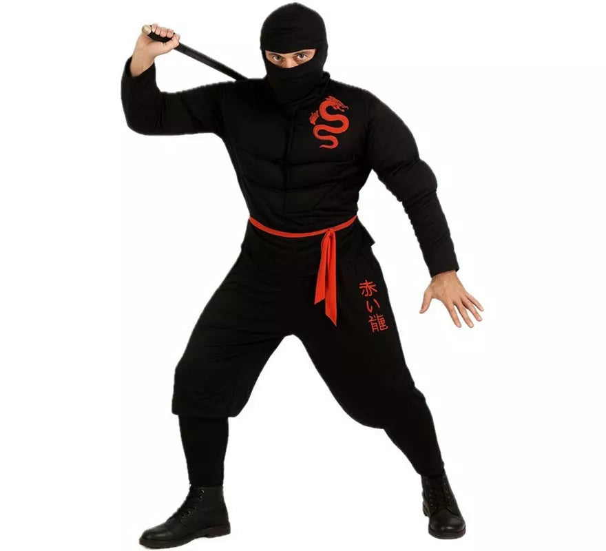 Translation missing: pt-PT.Disfraz de Ninja del Dragón para hombre