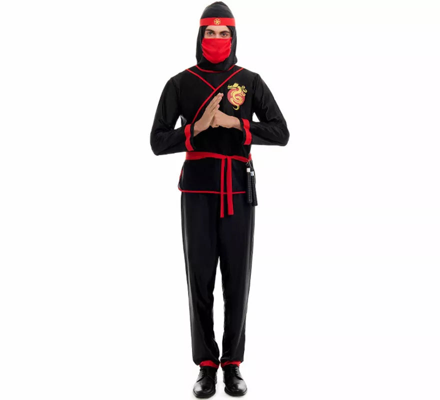 Translation missing: pt-PT.Disfraz de Ninja Dragón para hombre