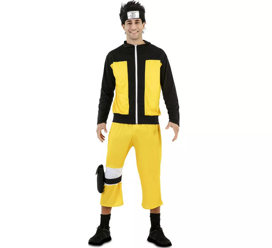 Translation missing: pt-PT.Disfraz de Ninja Hokage de Anime para hombre