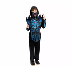 Fato de Demônio Ninja Kombat para Meninos