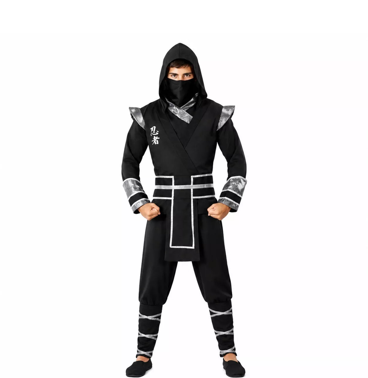 Translation missing: pt-PT.Disfraz de Ninja Negro para hombre