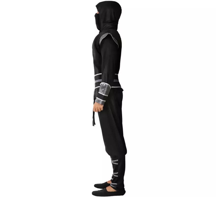 Translation missing: pt-PT.Disfraz de Ninja Negro para hombre