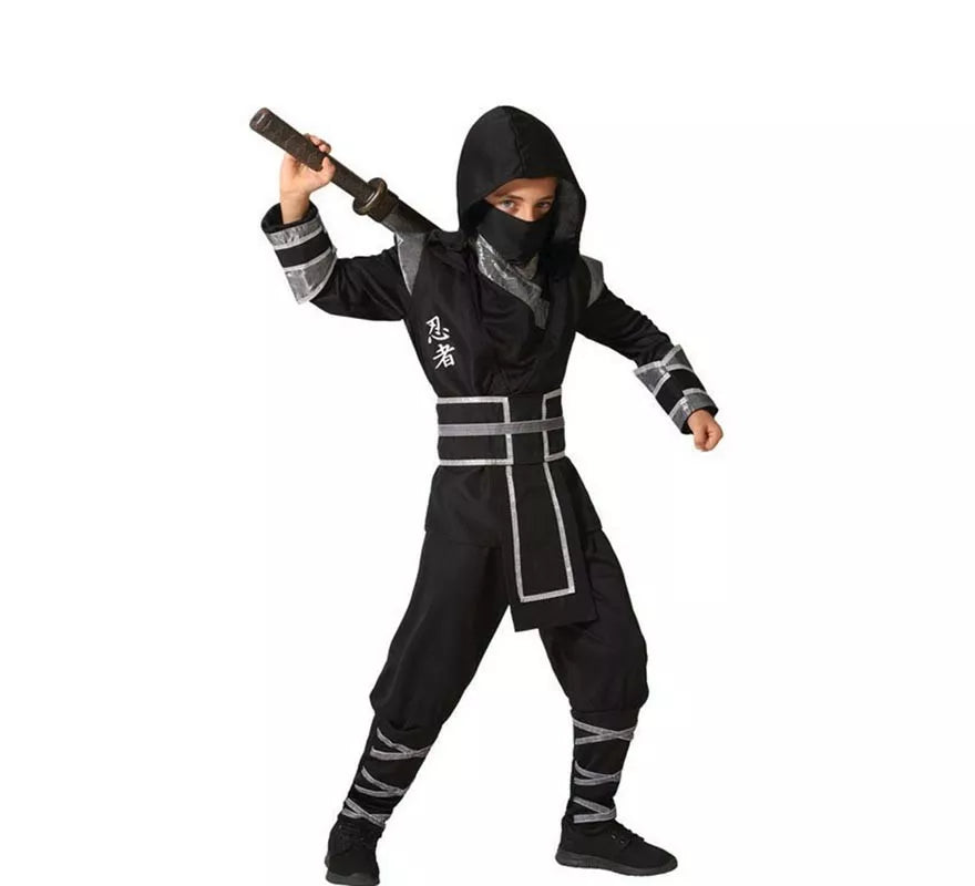 Translation missing: pt-PT.Disfraz de Ninja Negro para niño