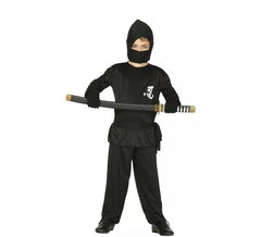 Fato de Ninja preto para menino