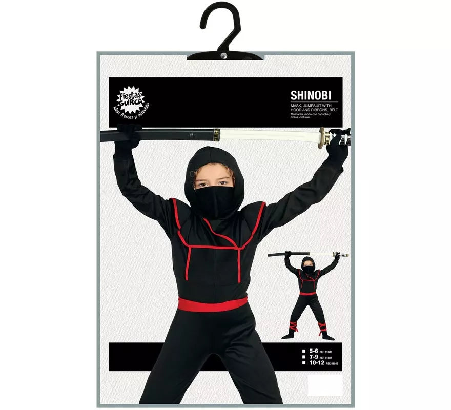 Translation missing: pt-PT.Disfraz de Ninja Shinoby para niño