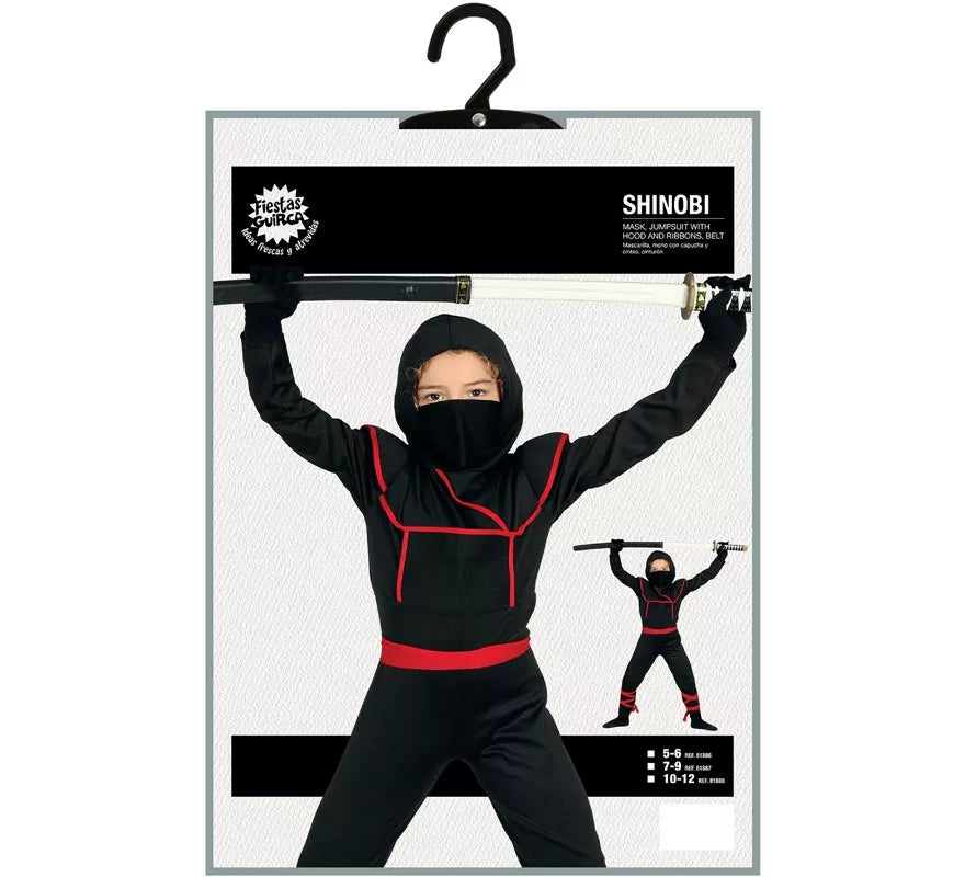 Translation missing: pt-PT.Disfraz de Ninja Shinoby para niño