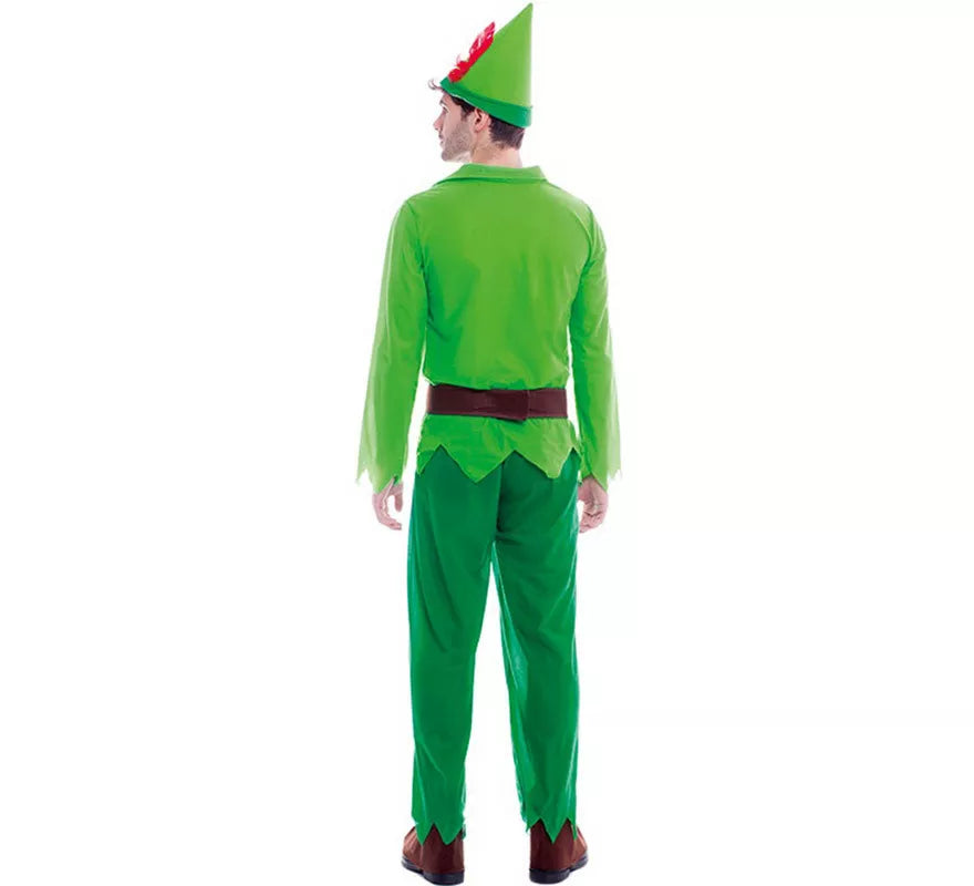Translation missing: pt-PT.Disfraz de Niño Volador Verde para hombre