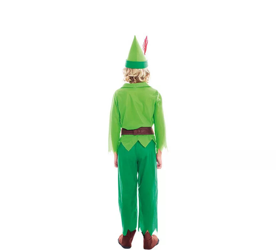 Translation missing: pt-PT.Disfraz de Niño Volador Verde para niño
