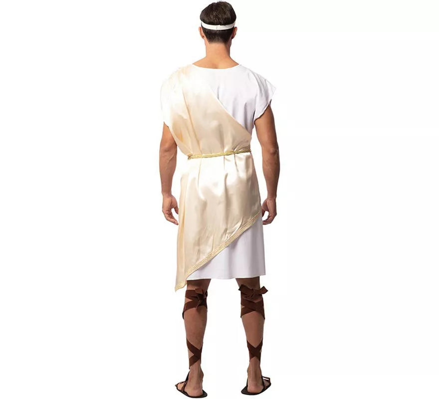 Translation missing: pt-PT.Disfraz de Noble Romano beige deluxe para hombre