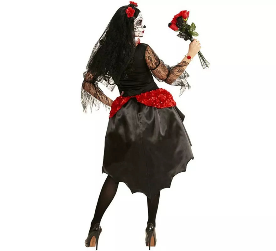 Translation missing: pt-PT.Disfraz de Novia Esqueleto Catrina para mujer