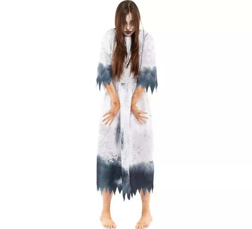 Translation missing: pt-PT.Disfraz de Novia Muerta tenebrosa blanco para mujer