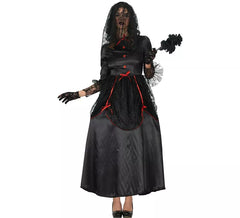 Fato de Noiva Negra para mulher