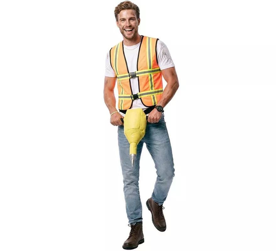 Translation missing: pt-PT.Disfraz de Obrero con herramienta para hombre