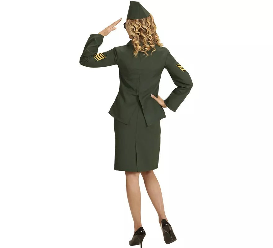 Translation missing: pt-PT.Disfraz de Oficial de la Armada verde para mujer