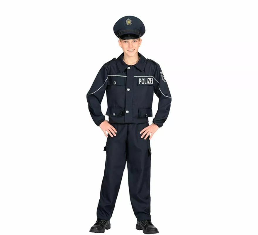 Translation missing: pt-PT.Disfraz de Oficial Policía para niño