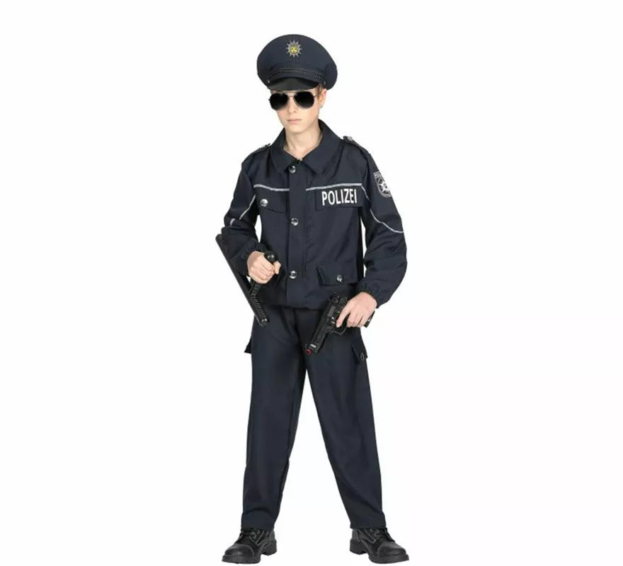 Translation missing: pt-PT.Disfraz de Oficial Policía para niño