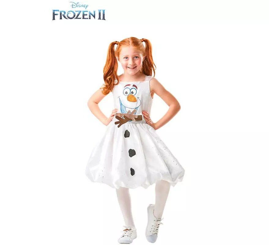 Translation missing: pt-PT.Disfraz de Olaf Deluxe de Frozen 2 para niña