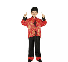 Traje oriental ou chinês para crianças