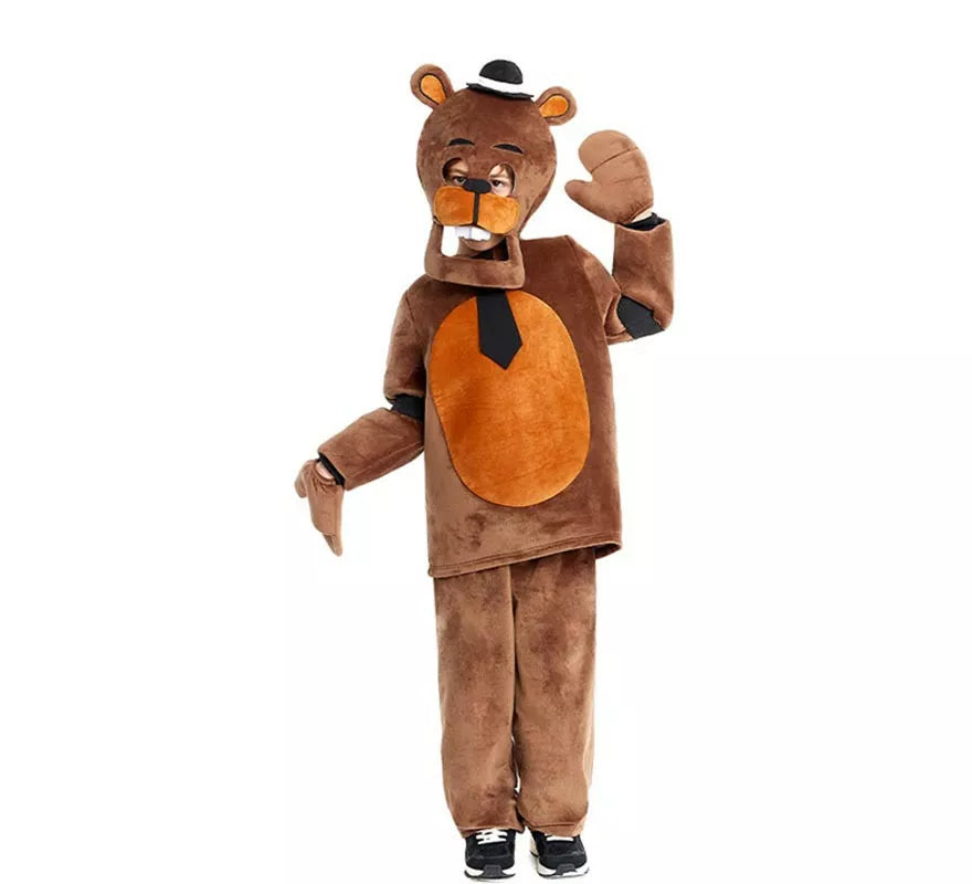Translation missing: pt-PT.Disfraz de Oso de Peluche Terrorífico con guantes para niño
