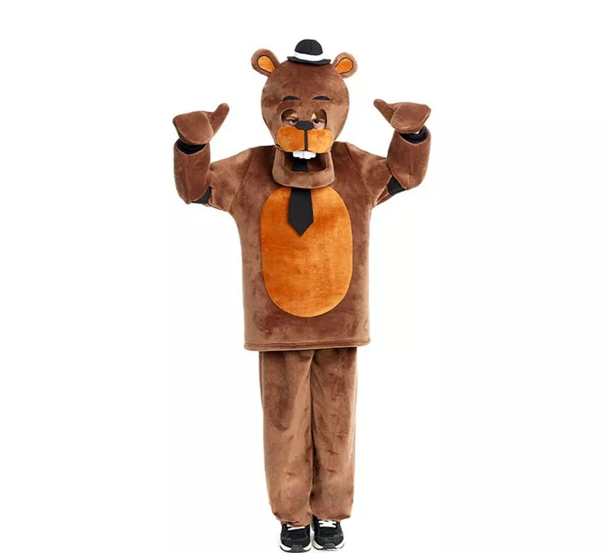 Translation missing: pt-PT.Disfraz de Oso de Peluche Terrorífico con guantes para niño