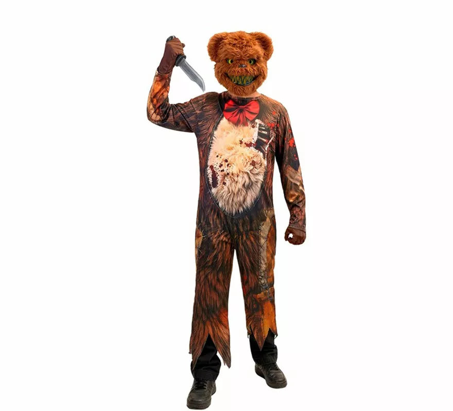 Translation missing: pt-PT.Disfraz de Oso Zombie con Máscara para niños
