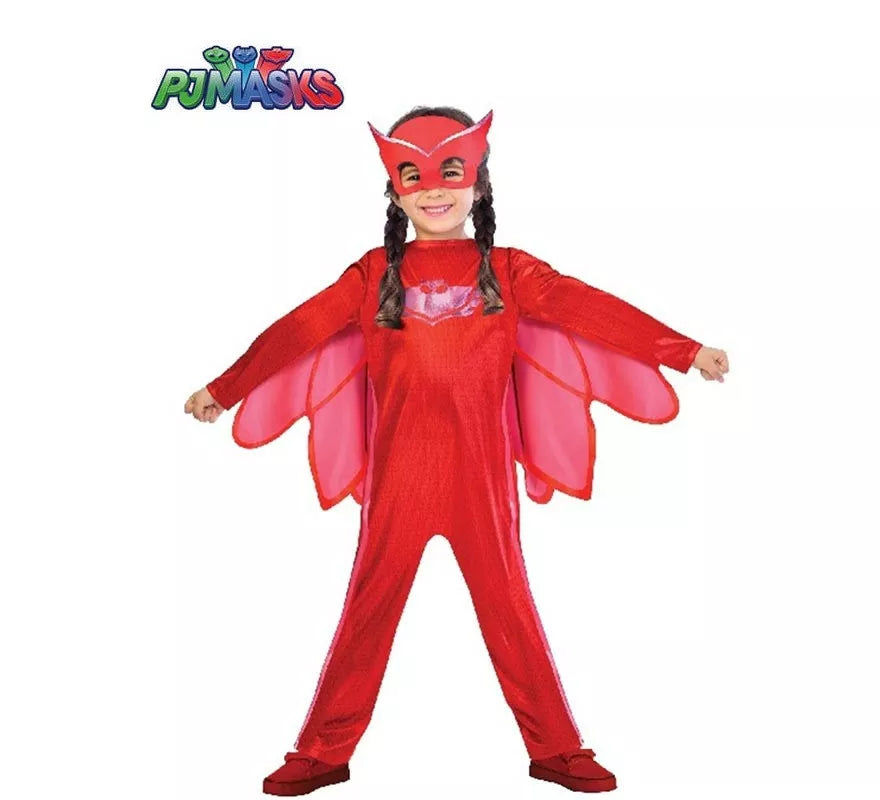 Translation missing: pt-PT.Disfraz de Owlette Roja de Pj Masks para niña