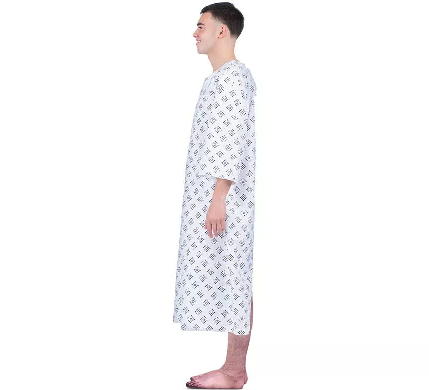 Translation missing: pt-PT.Disfraz de Paciente de Hospital con bata para hombre