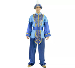 Fato de Página Azul Real para Homem