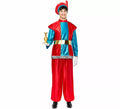 Disfraz de Paje Real rojo para hombre