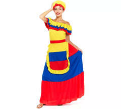Traje Palenquera para mulheres