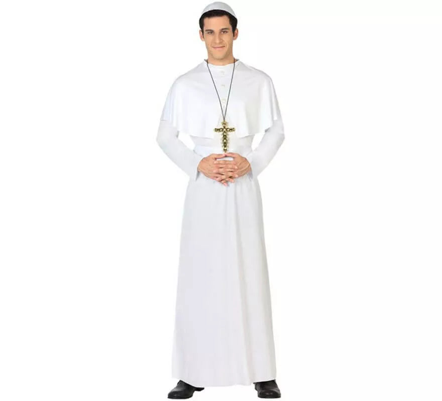 Translation missing: pt-PT.Disfraz de Papa Blanco para hombre