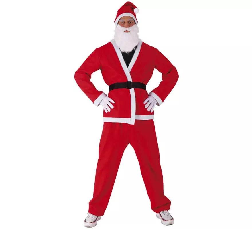 Translation missing: pt-PT.Disfraz de Papá Noel Clásico para hombre