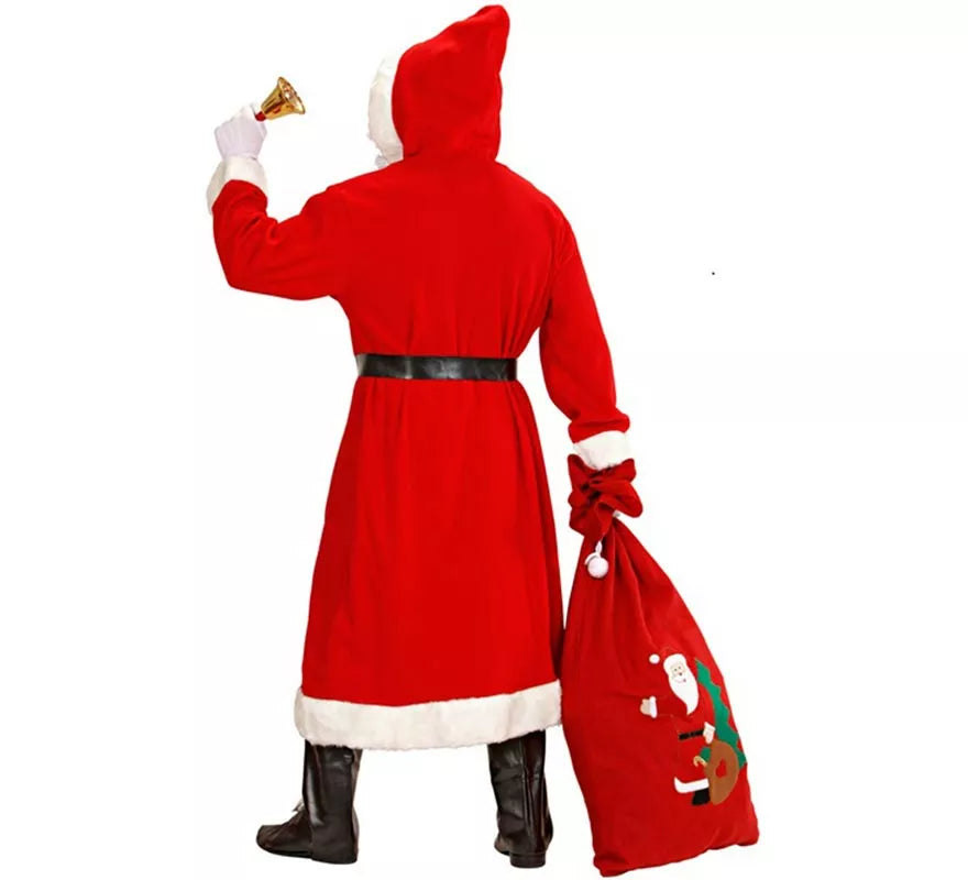 Translation missing: pt-PT.Disfraz de Papá Noel Clásico Súper Lujo para hombre