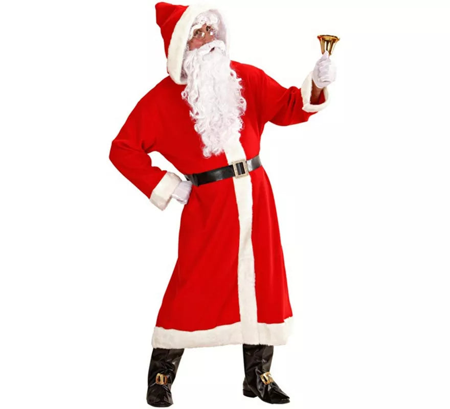 Translation missing: pt-PT.Disfraz de Papá Noel Clásico Súper Lujo para hombre