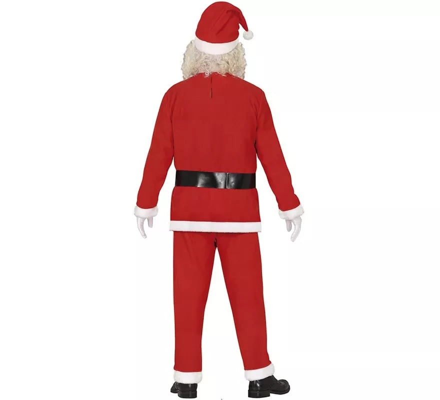 Translation missing: pt-PT.Disfraz de Papá Noel con cinturón negro para hombre