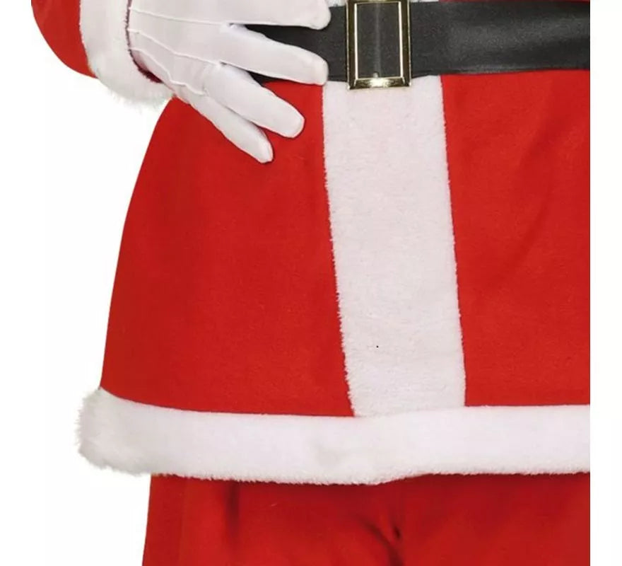 Translation missing: pt-PT.Disfraz de Papá Noel con cinturón negro para hombre