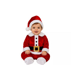 Fantasia de Papai Noel com cinto de bebê