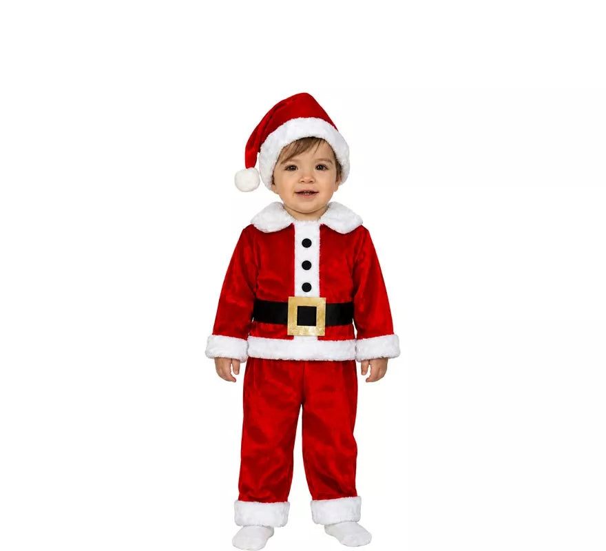 Translation missing: pt-PT.Disfraz de Papá Noel con Cinturón para bebé