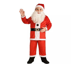 Fato de Papai Noel para meninos