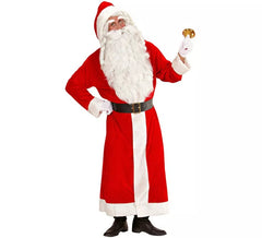 Fato de Papai Noel de Veludo Super Deluxe Masculina