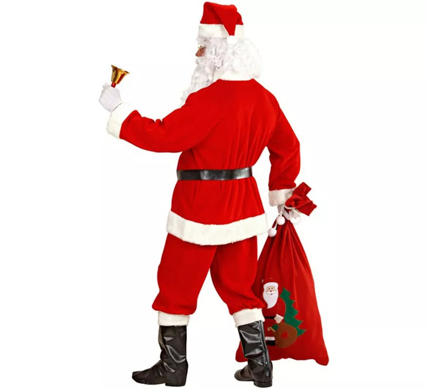 Translation missing: pt-PT.Disfraz de Papá Noel Súper Lujo para hombre